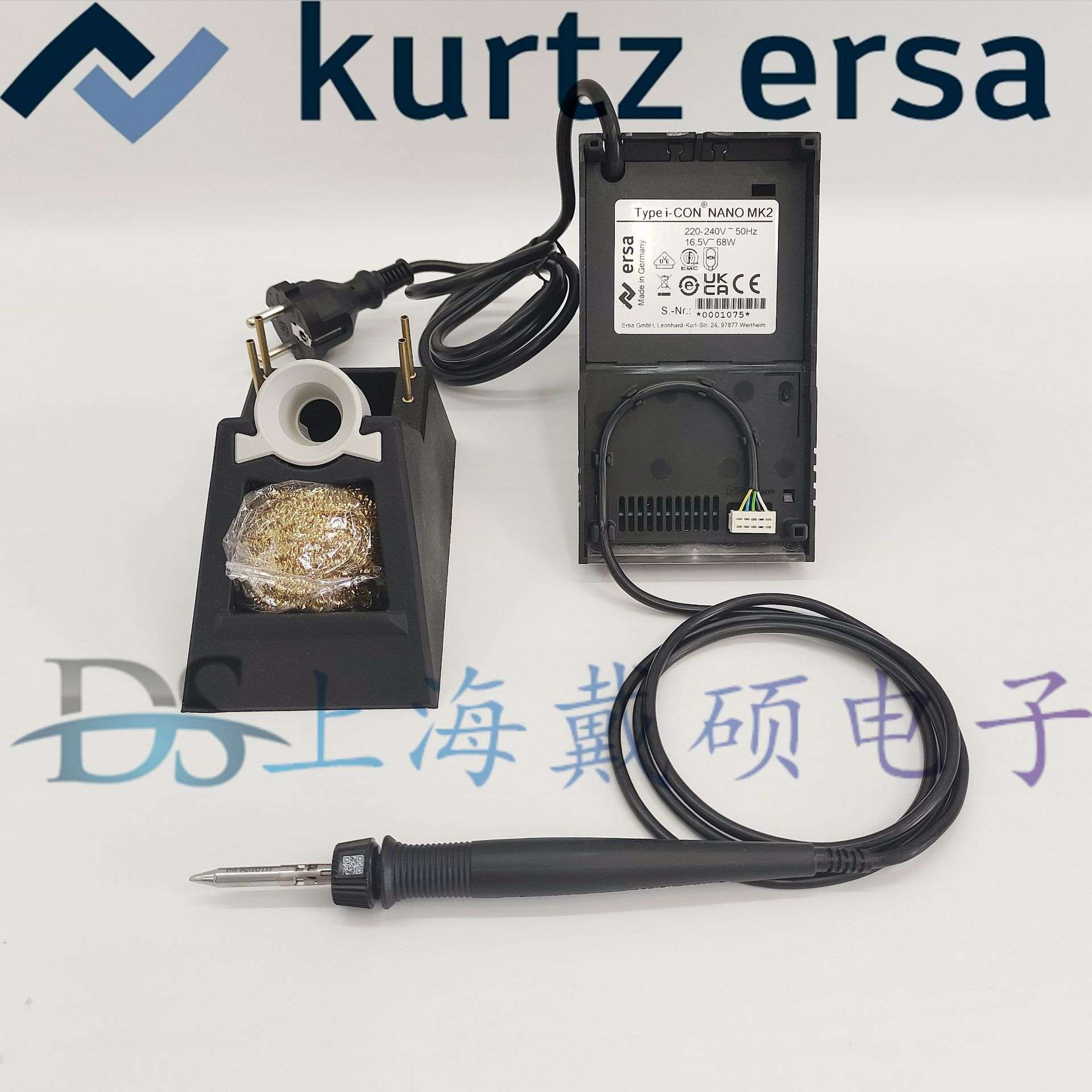 德国 埃莎ERSA i-CON NANO MK2 电焊台 0IC1205A 电烙铁 使用0142