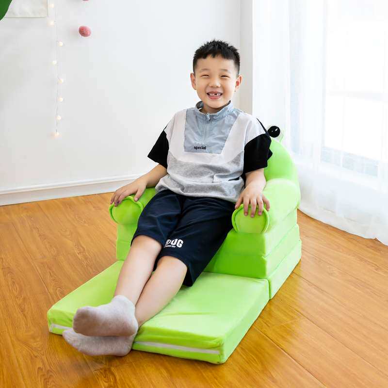A10L儿童沙发宝宝看书大童座椅小沙发床折叠两用懒人沙发男孩女孩