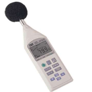 TES-1353H噪音计6档AC频率加权声级计泰仕TES1353H分贝仪
