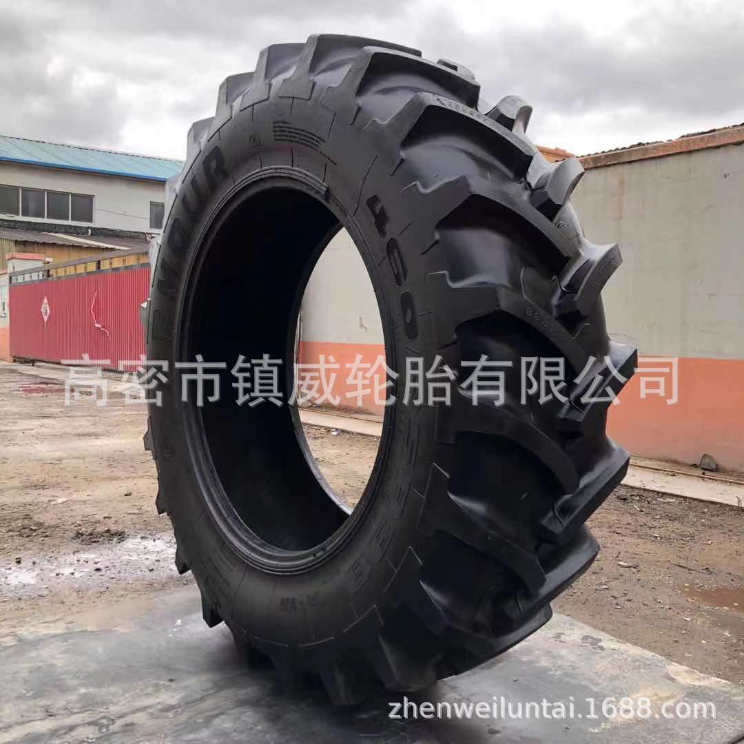 子午线钢丝轮胎 460/85R38 18.4R38 拖拉机人字花纹农用轮胎