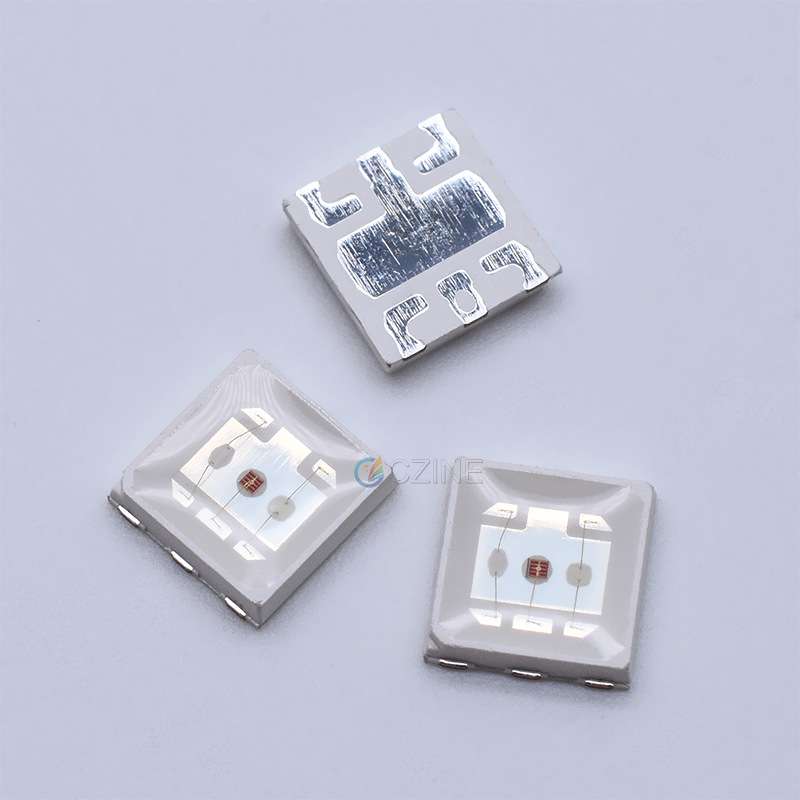 超高亮大功率1.5W0.5W贴片5050rgb5054RGB六脚全彩摄影灯led灯珠
