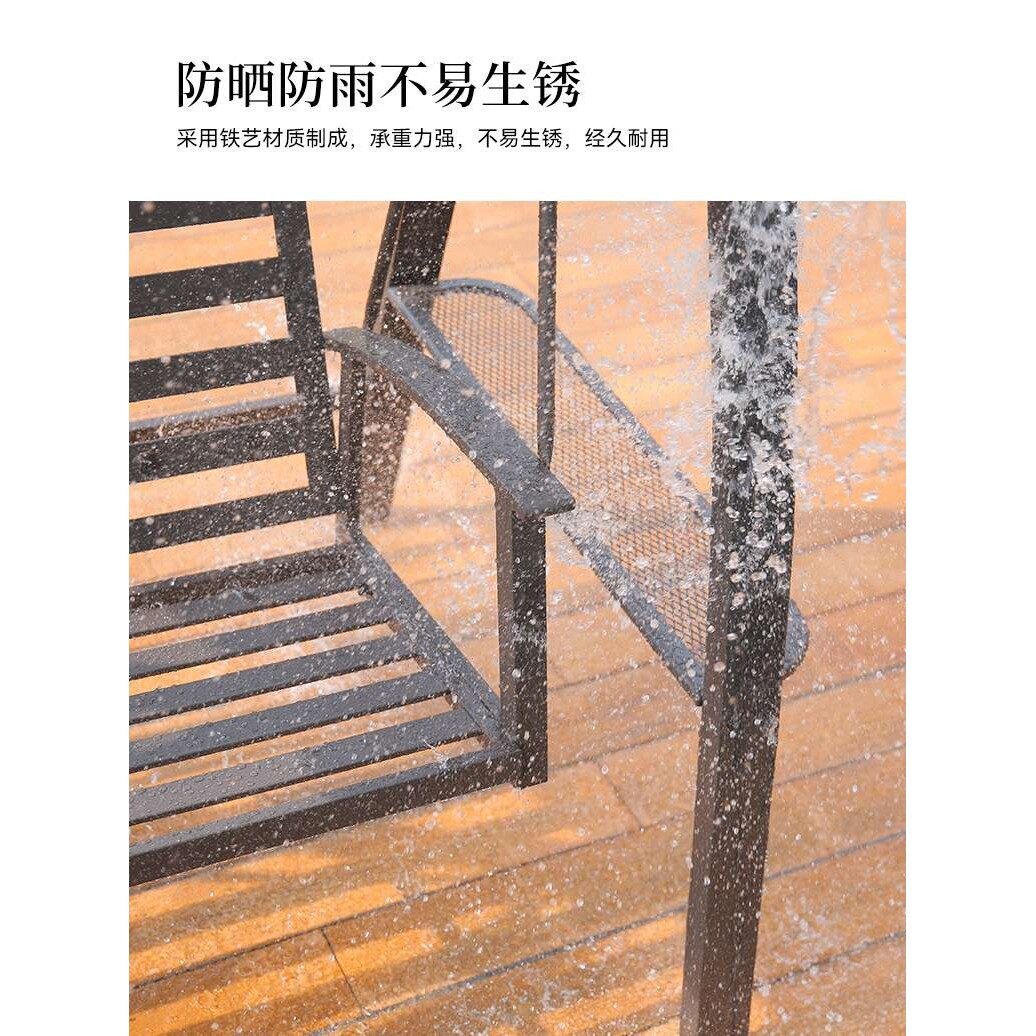 户外秋千摇椅庭院花园双人情侣铁艺秋千吊椅室外休闲三人秋千摇床
