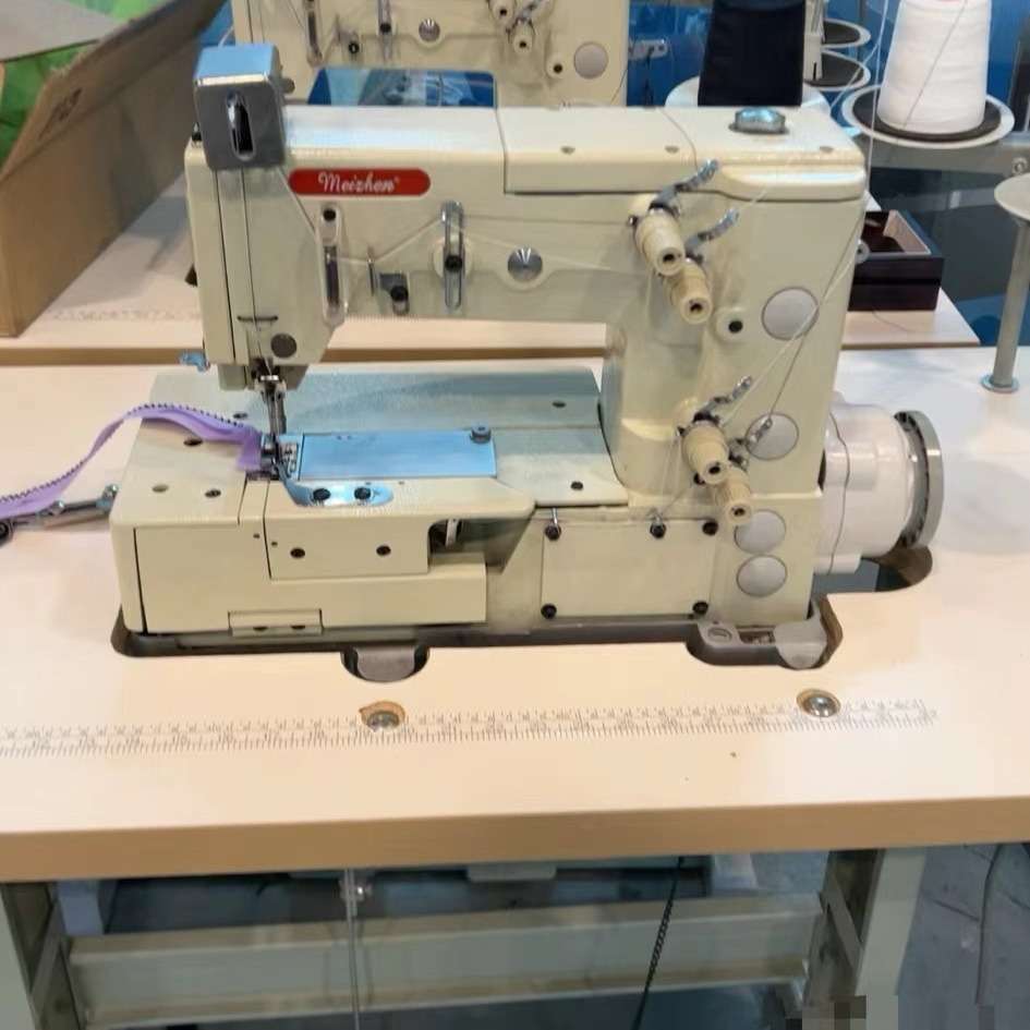 sewing machine曲牙机单针双针花边机狗牙机童装直驱曲牙机工业缝