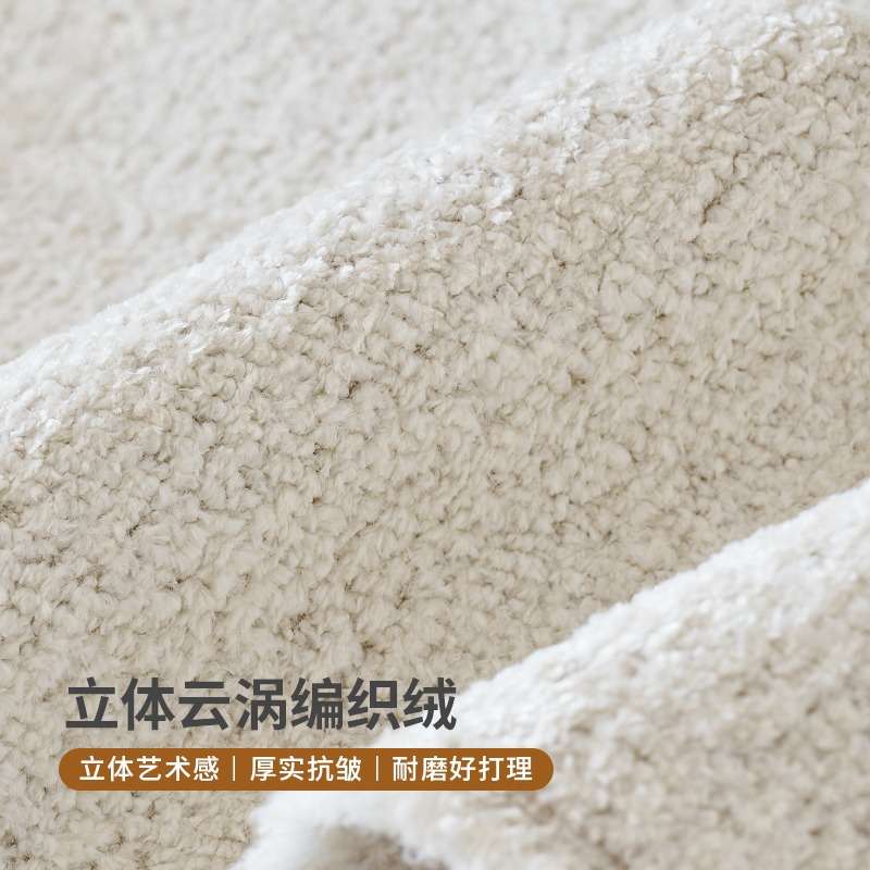 格拉朵沙发法式复古奶油风客厅布艺直排沙发设计师拆洗羽绒沙发