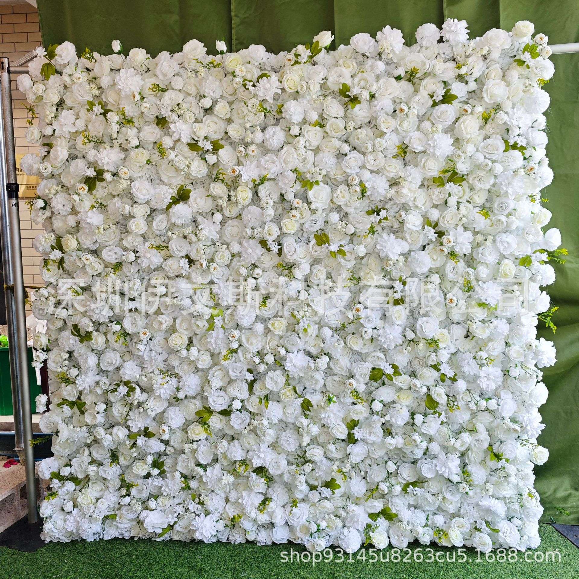 婚礼拱门铝合金可调节婚庆拱门花架舞台纱幔幕布3*3M花墙架伸缩杆