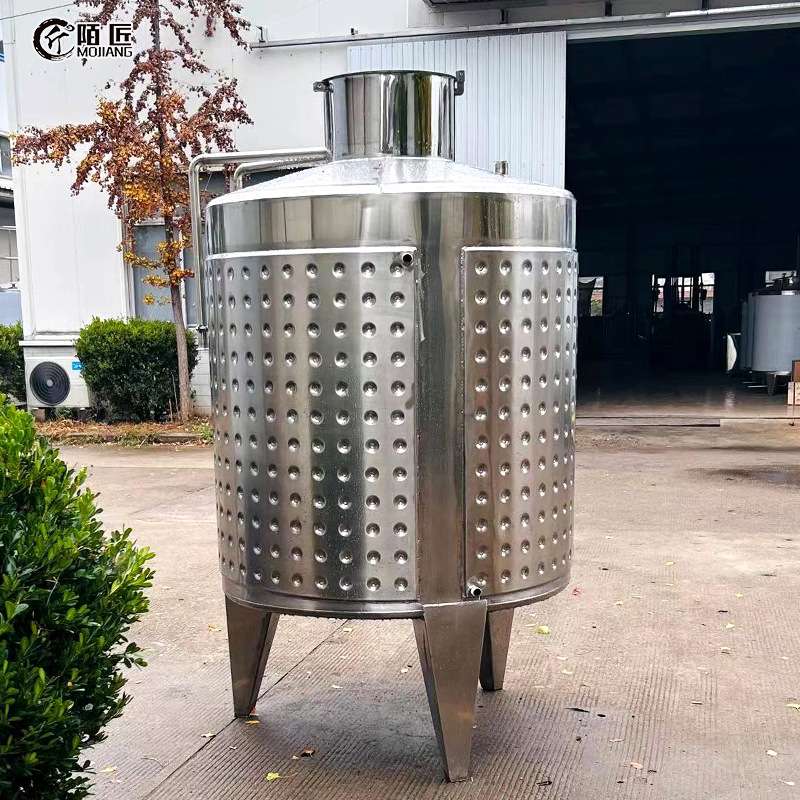 304不锈钢发酵罐 1吨白钢自酿酒设备 粮食储酒容器