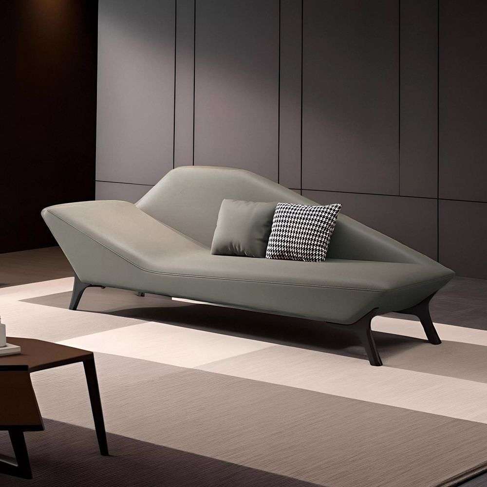 贵妃榻太妃贵妃椅客厅意式极简沙发卧室阳台网红懒人躺椅皮椅新款