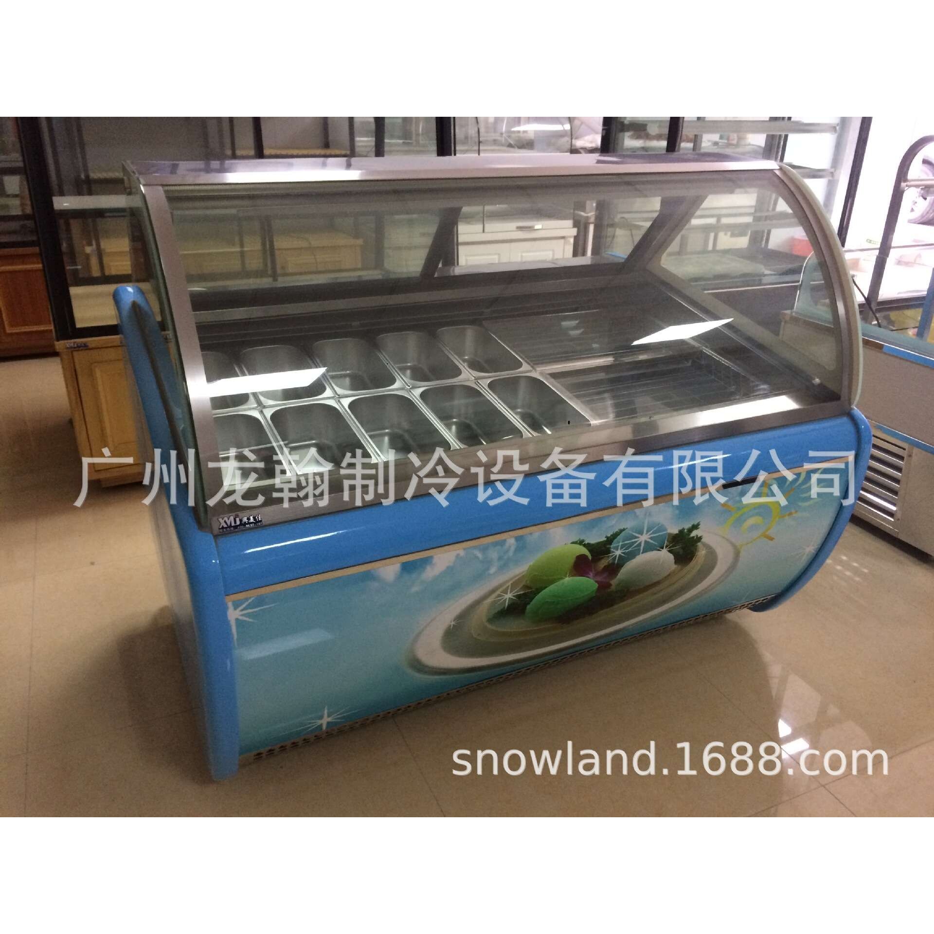 广州厂家商用立式 冰淇淋展示柜 硬质冰激凌 雪糕冷藏柜
