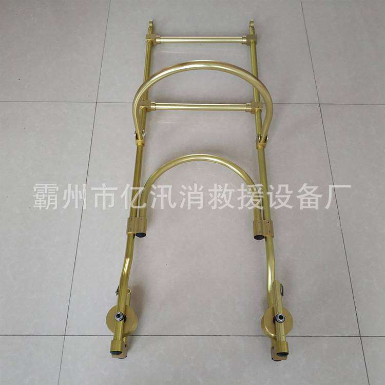 不停电作业高压挂梯绝缘铝合金自锁软梯头电力带滑轮双线软爬梯