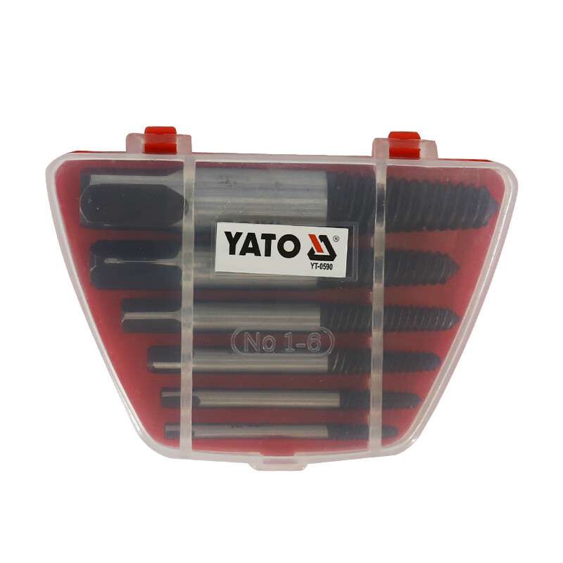 YATO易尔拓6件套断丝起出器直径3-25mm螺丝取出器YT-0590