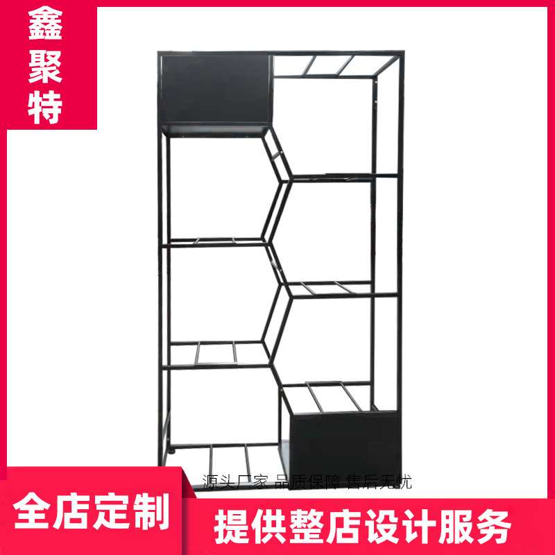 轮毅陈列展示架轮胎架 铁质汽配汽修店多层钢圈置物架
