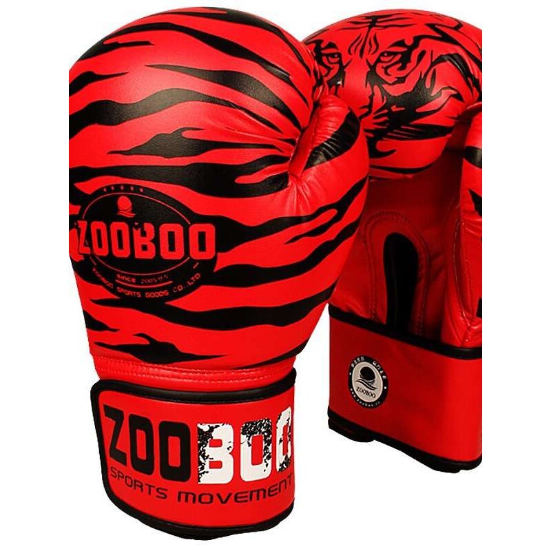 逐波Zooboo拳击手套一次成型内胆拳套散打泰拳打沙袋搏击比赛训练