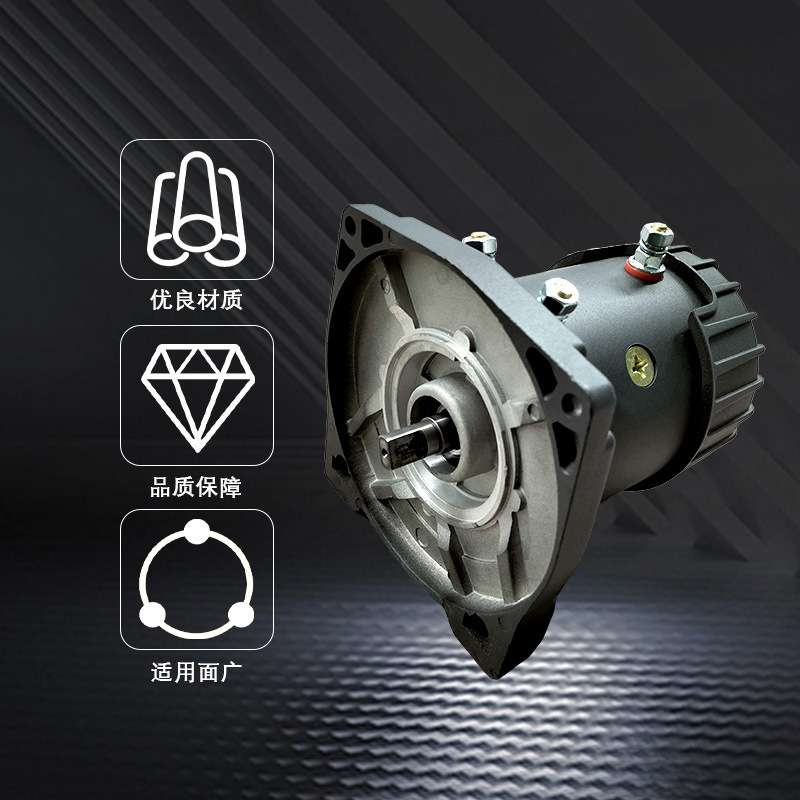 跨境供应12v1750w越野车绞盘电机起重卷扬机液压直流有刷串励电机