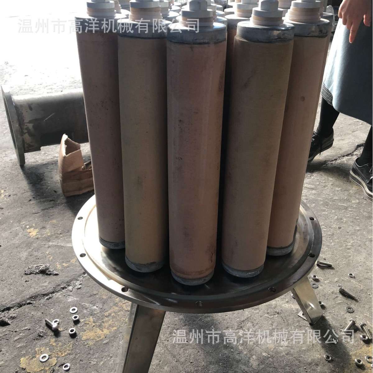 不锈钢沙棒 净水过滤器 酒过滤器 砂芯过滤器 工业过滤器