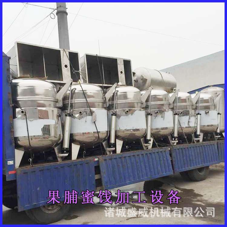 盛威机械 地瓜脯蜜薯仔糖化设备 大型地瓜条浸糖机组 糖渍处理机