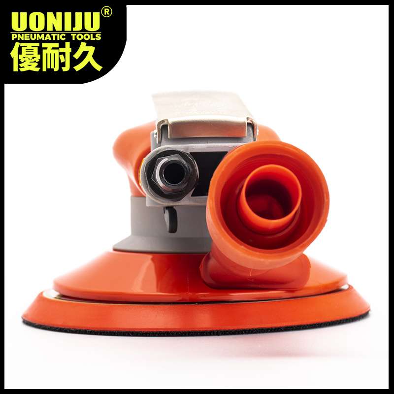 UNJ-6601D自吸尘气磨机汽动风磨6寸工业级气动打磨机抛光汽车打蜡