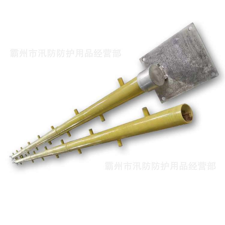 带电作业绝缘蜈蚣梯可折叠玻璃钢直挂梯ZF011104电力施工单钩挂梯