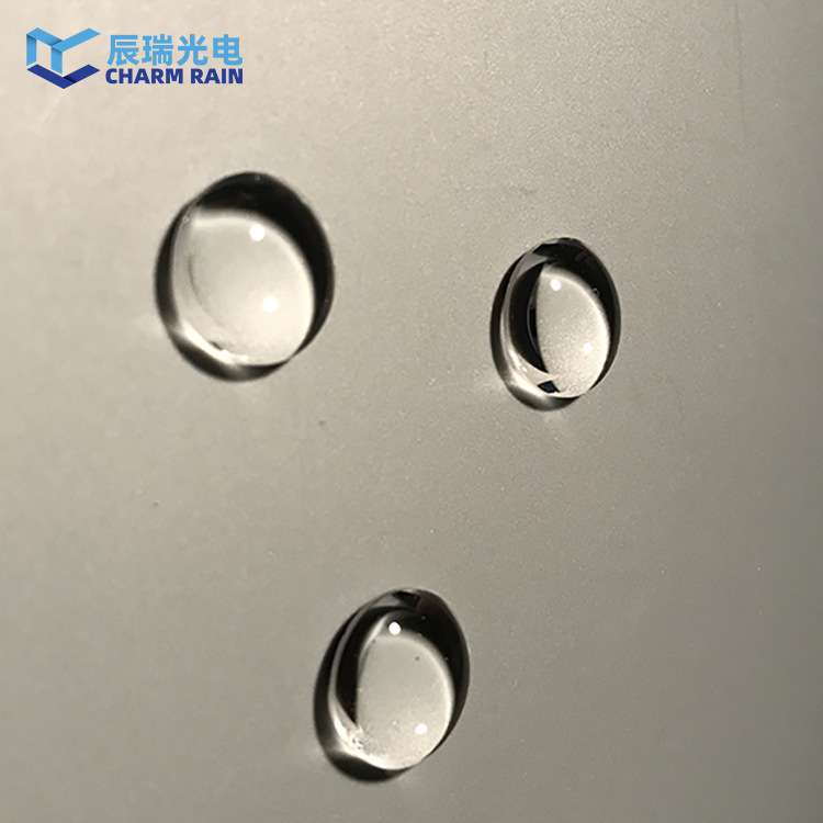 光学透镜40mmCDGM玻璃双凸透镜镀减反膜
