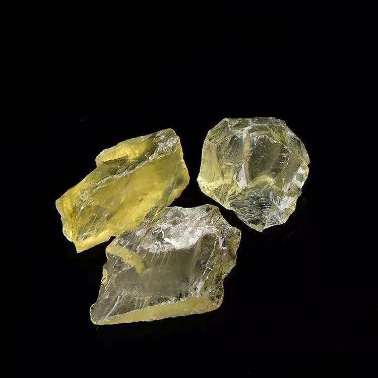 天然原石水晶 黄水晶原石碎石 水晶灯配饰散珠单珠原材料大颗粒