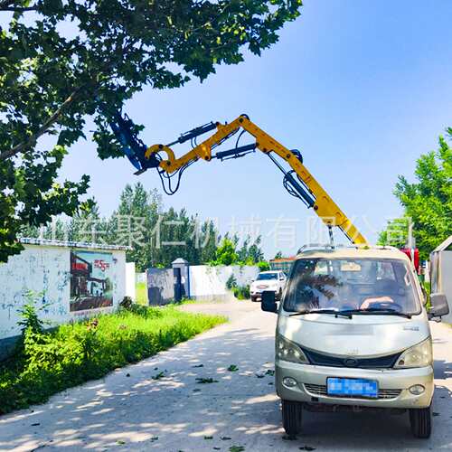 车载式绿篱修剪机园林绿化草坪修剪机多功能高空树枝修剪车
