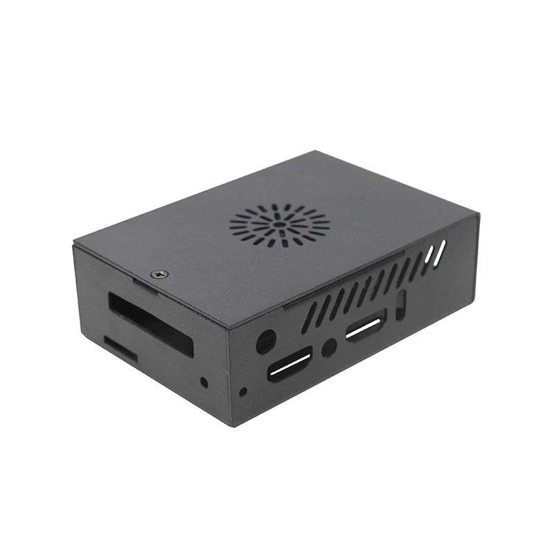 香橙派5 Pro金属散热外壳 Orange Pi 5 Pro/Max风扇散热保护盒子