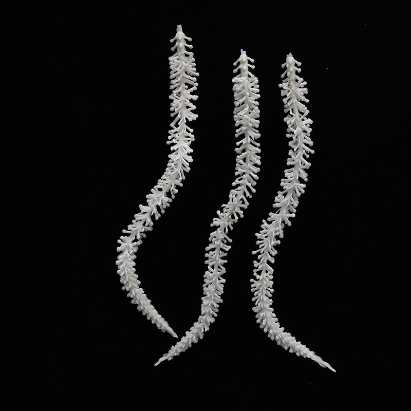 植物塑料毛毛虫水族草墙盆栽花盆成品插花小配件藤蔓家居装扮绿植