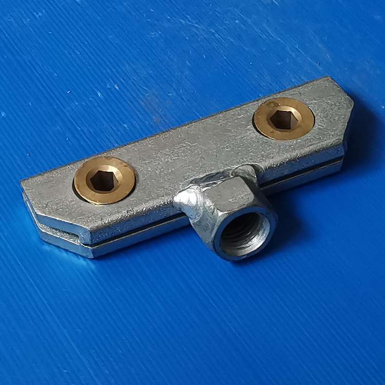 厂家 龙门吊架线用硬性吊线器总成硬性线夹