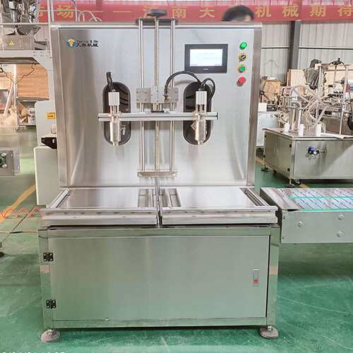 济南天鲁称重式液体灌装机 weighing liquid filling machine