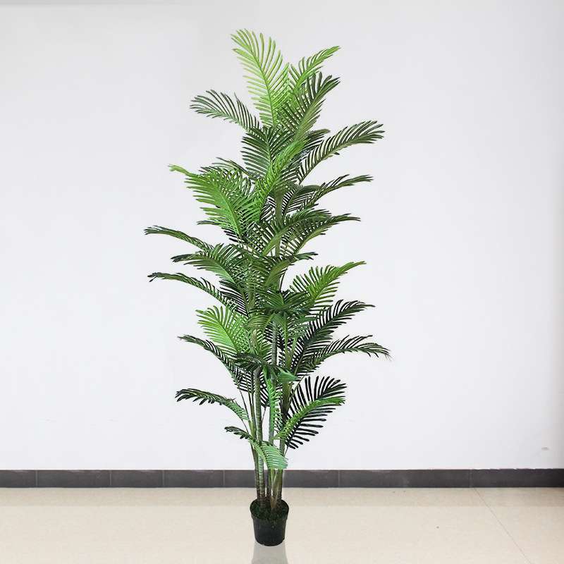北欧仿真树香棕葵植被盆栽室内植物装饰大型香棕葵树盆景假树装饰