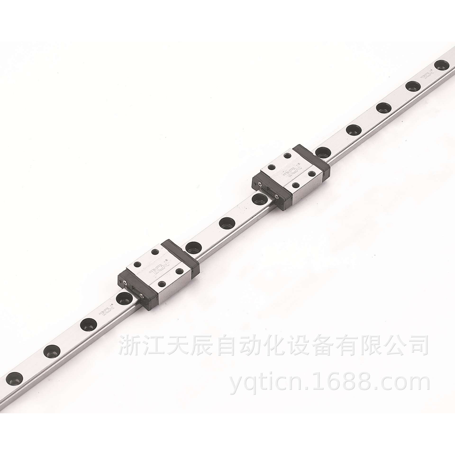 TICN 精密国产微型直线导轨滑块滑轨 MTW15-490C2