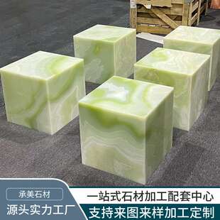 源头工厂青玉茶几天然大理石奢石客厅会客室待客室商品房别墅酒店