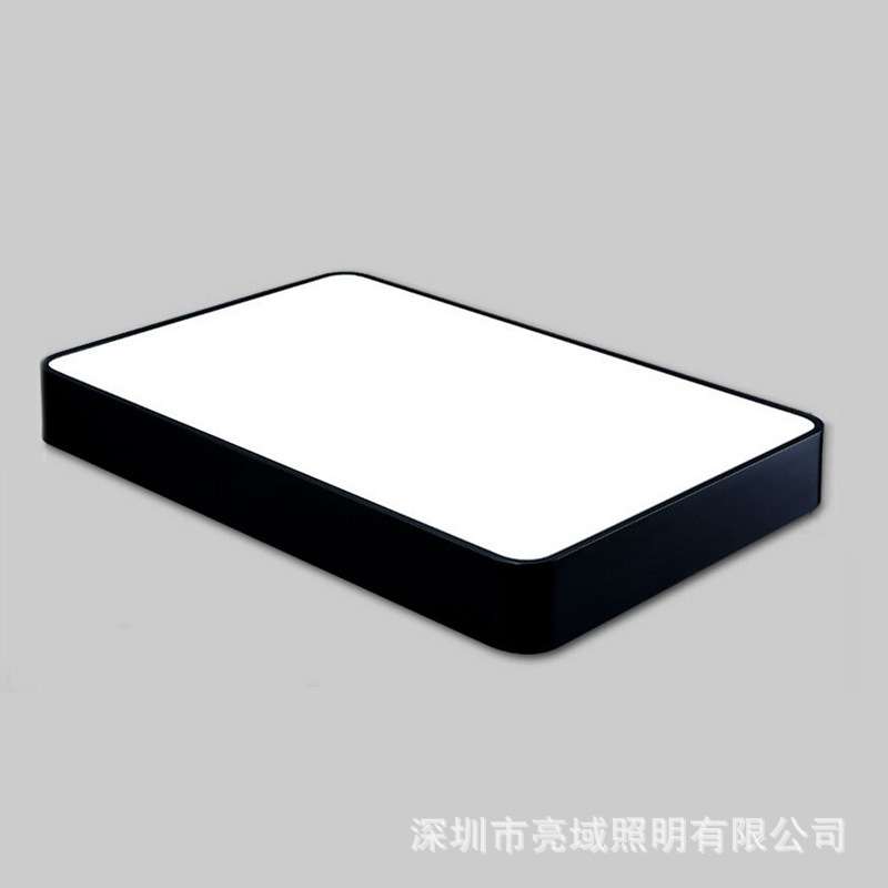 简约圆形吸顶灯led办公室吊线灯餐厅卧室书房灯圆形办公照明吊灯