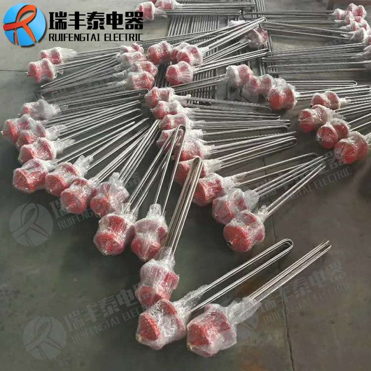 不锈钢法兰加热管 水箱水壶电热管 大功率电加热棒 重油加热器