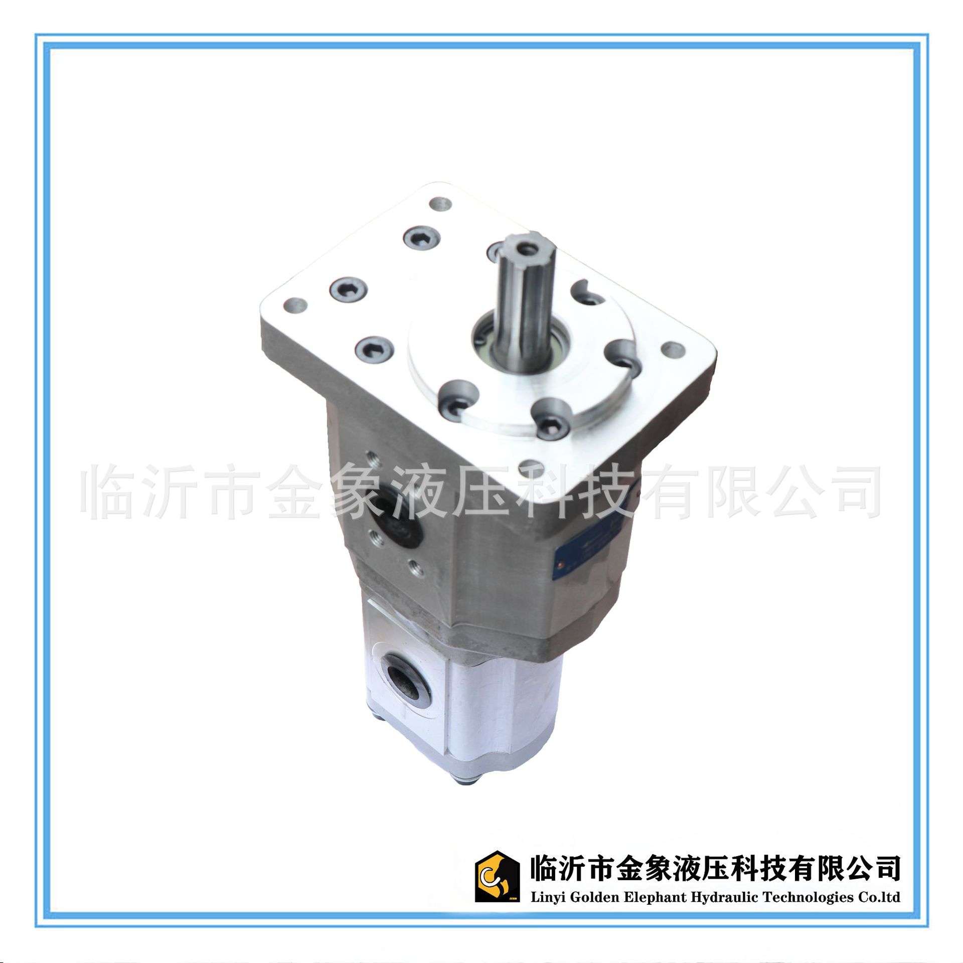 双联齿轮泵CBQT-580花键440-563/432-550/420-532/416左旋右旋