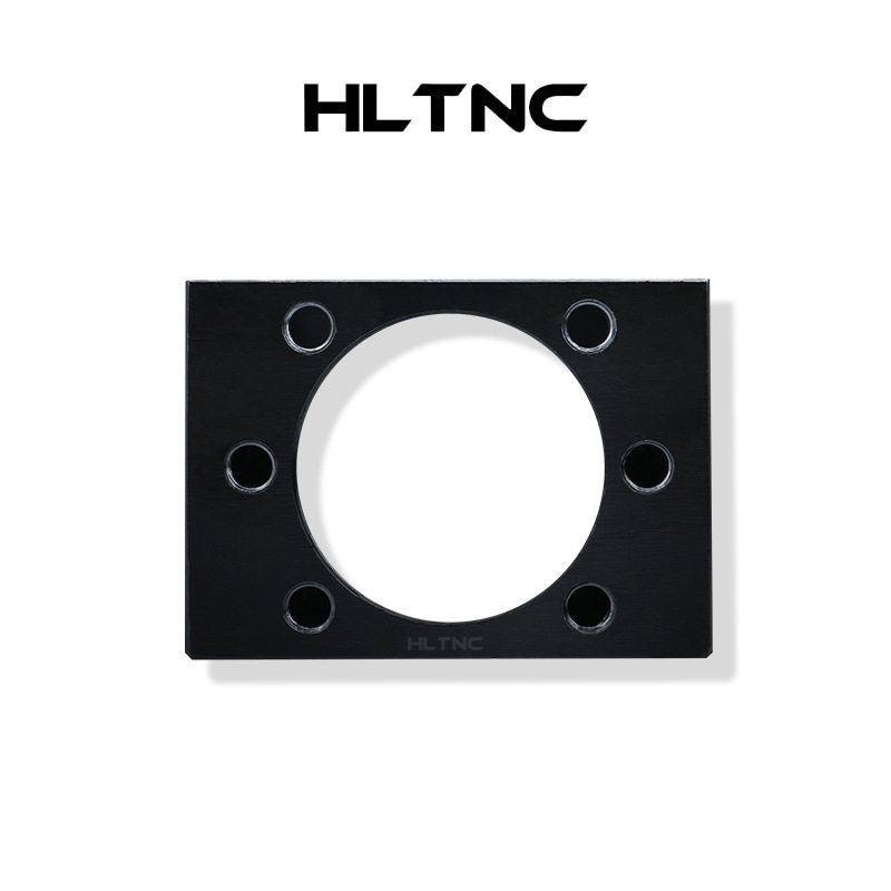 【HLTNC】发黑钢螺母座SFU/SFS滚珠丝杠丝母座3205螺母固定转换块