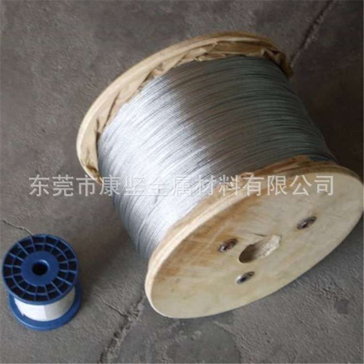 厂家供应SUS201 304钢丝绳1mm 2mm 3mm 结构7*7 柔软钢丝绳
