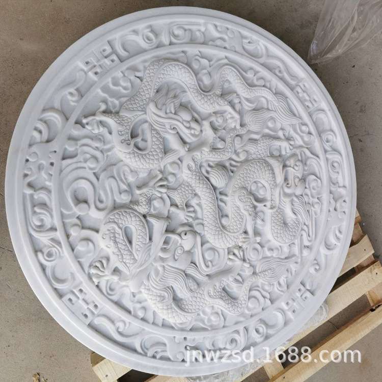 公园石材地板雕花价格 广场花岗岩浮雕地板加工 地面石板雕刻图案