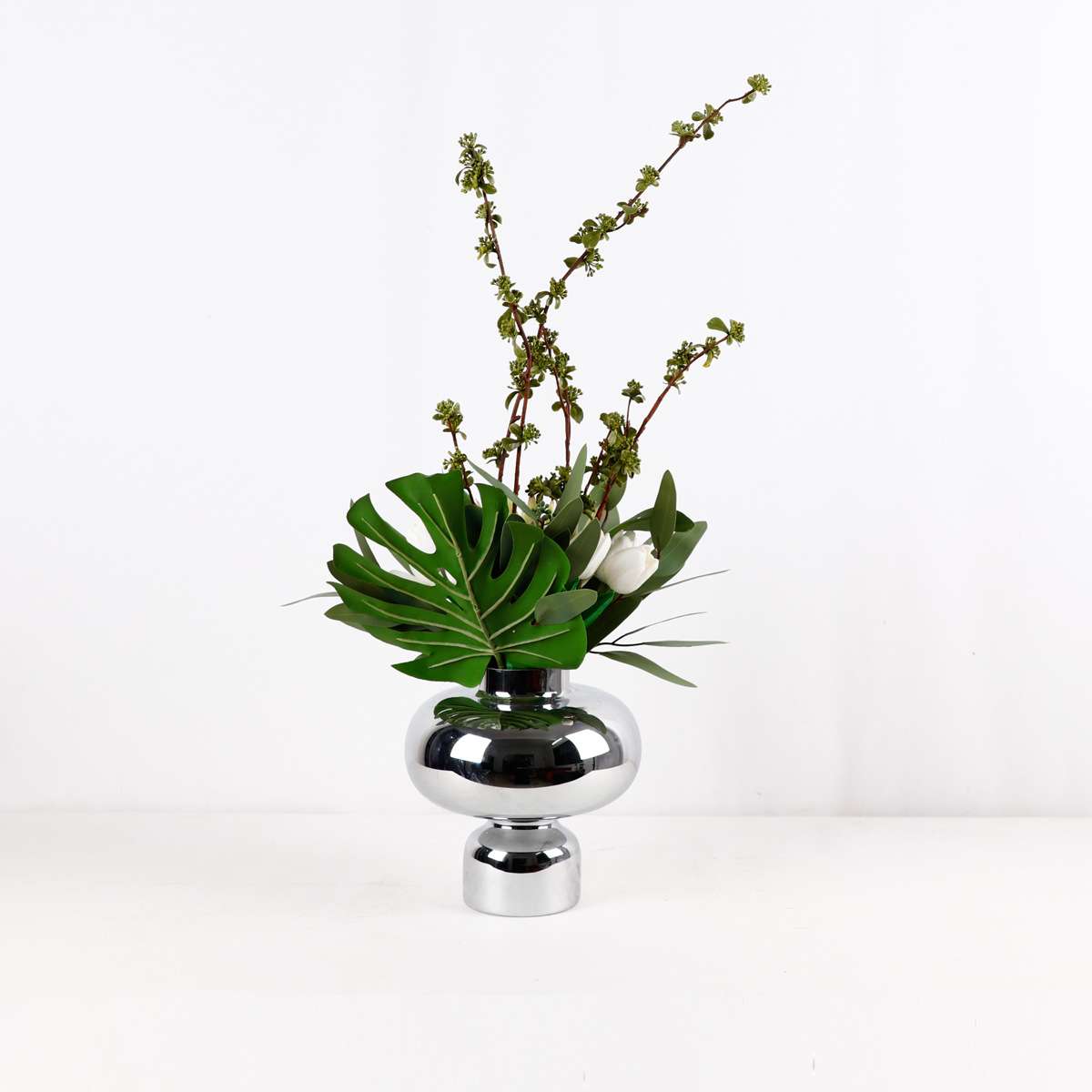 轻奢高端花器花艺客厅装饰假花现代玄关房间餐桌售楼处仿真花摆件