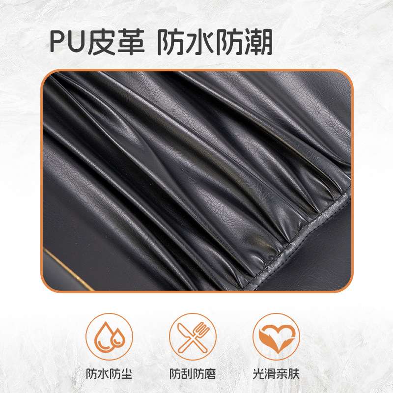 轻奢美发椅理发店发廊专用旋转剪发椅升降舒适可放倒美式理发椅子