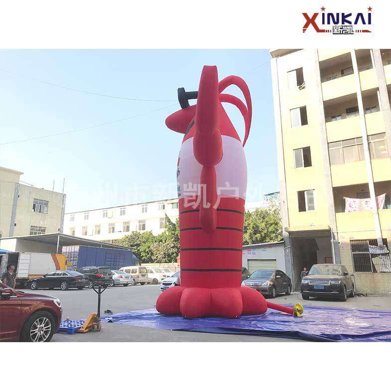 Inflatable lobster龙虾节广告充气虾模型 充气动物仿真气模虾子