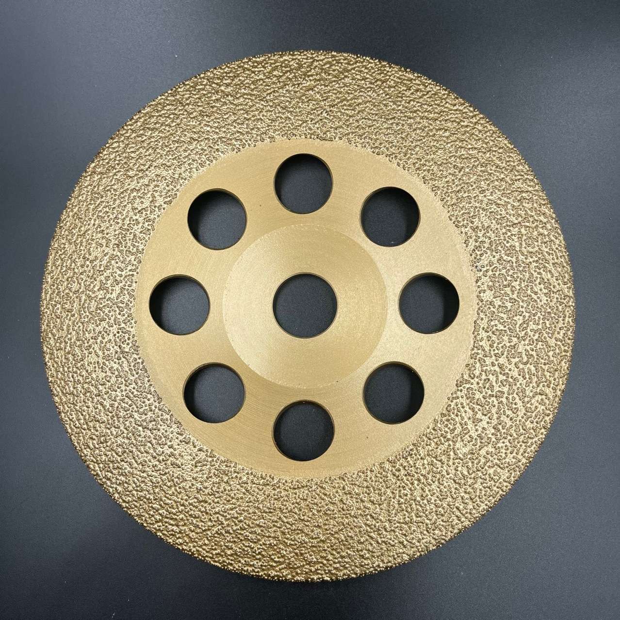 钎焊金刚石铸铁打磨片 磨盘 金属抛光轮 180弧形碗型打磨片