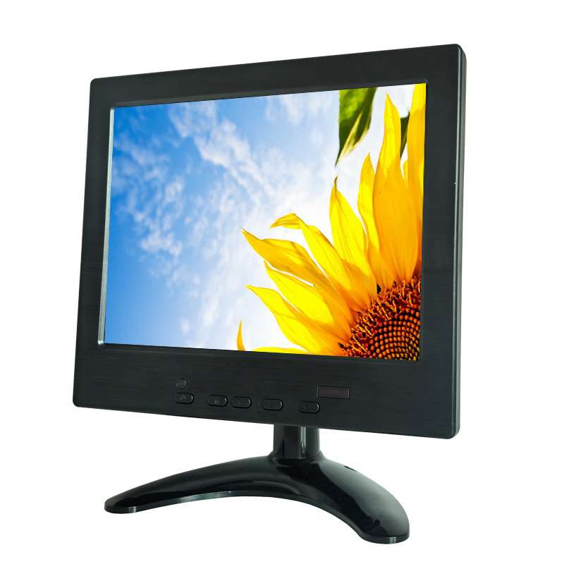 8寸触摸显示器VGA HDMI高清液晶显示器电阻触摸显示屏工厂供应