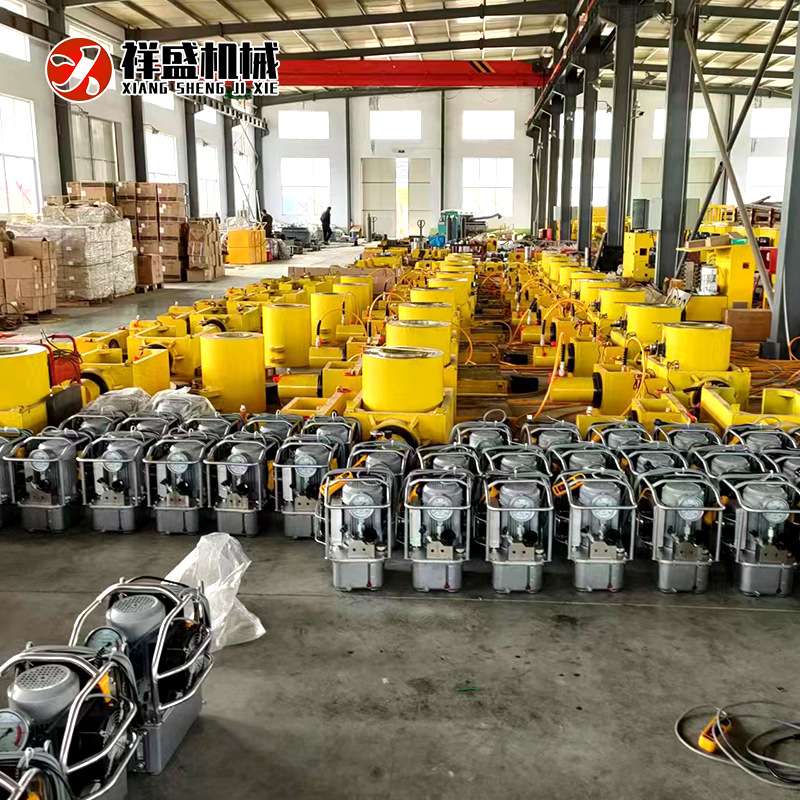 数控同步千斤顶预应力张拉机油泵双向同步负弯矩数控张拉设备厂家