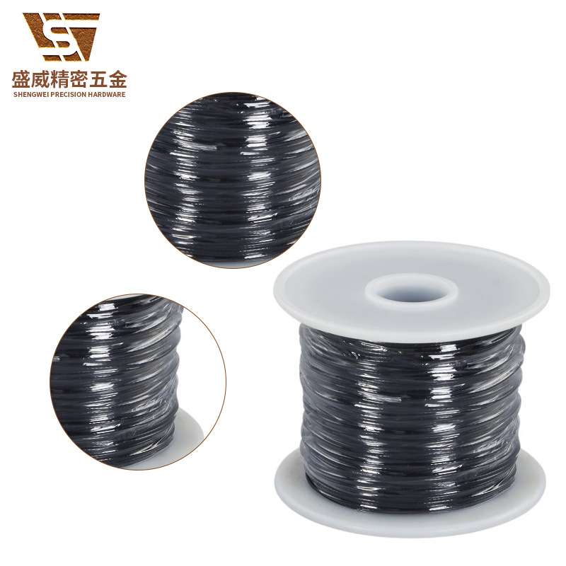 厂家直供钢丝绳吊线组合配件灯具吊件五金配件锁线器钢丝1.0mm