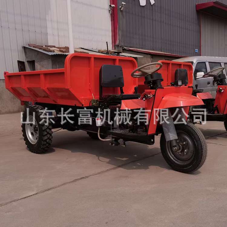 自卸货车可拉砖拉砂石柴油方斗运输建筑工地用翻斗自卸电动三轮车