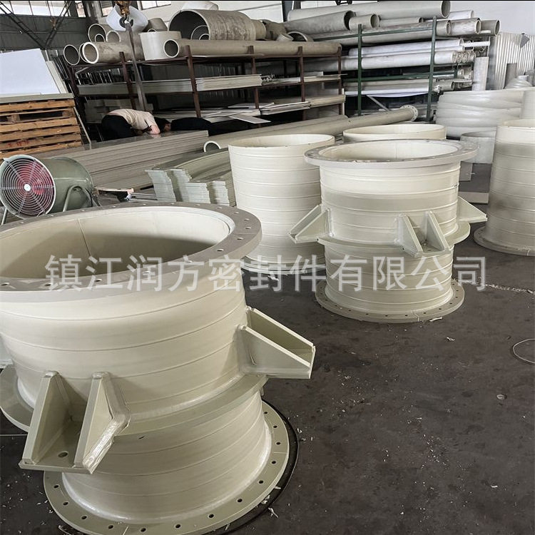 供应pppph法兰管聚丙烯管pph法兰式管道化工防腐PPH制品