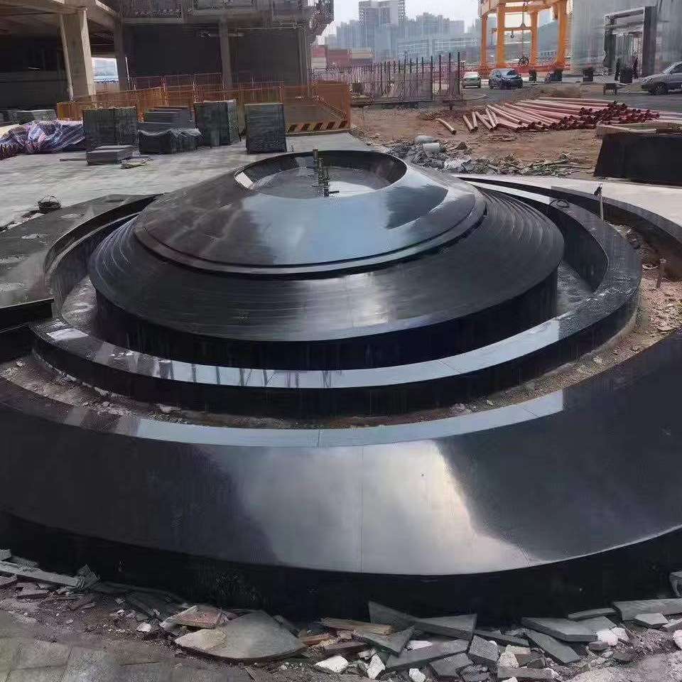 福鼎黑花园喷泉 新福鼎黑园林景观石庭院造景G684花岗岩石材