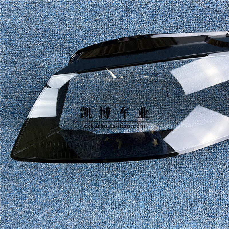 适用于奥迪A4前大灯灯罩 09-12款a4L透明灯壳 前灯壳 灯面罩 精品