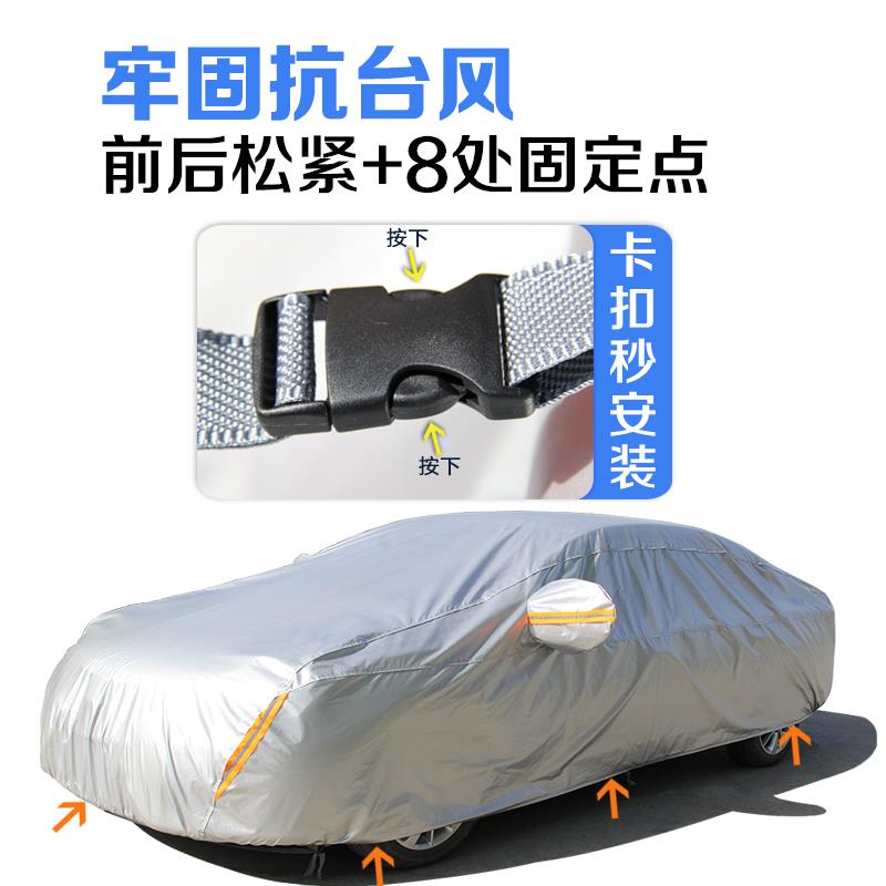 宝马5系3系7系1系li车衣车罩防晒防雨隔热X1X5X2 iX3i5M4真牛津布