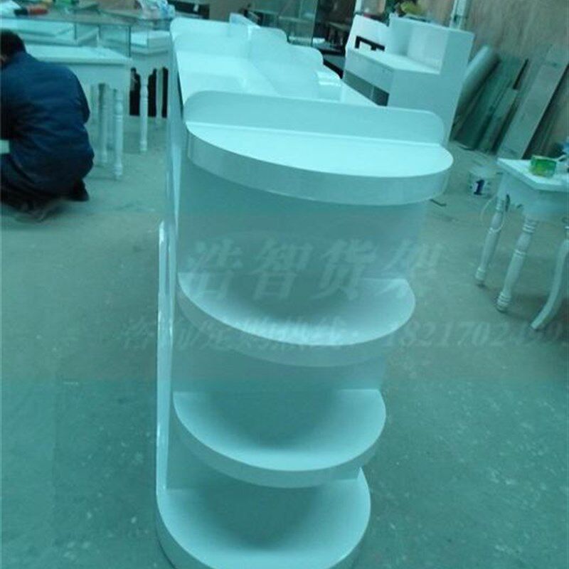 婴儿用品货柜展示柜童装展示柜母婴货架展示架中岛展示柜展柜可订